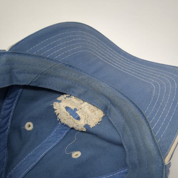 San Diego Zoo Wild Animal Park Baseball Cap Blue One Size Adjustable Denim - Picture 7 of 8